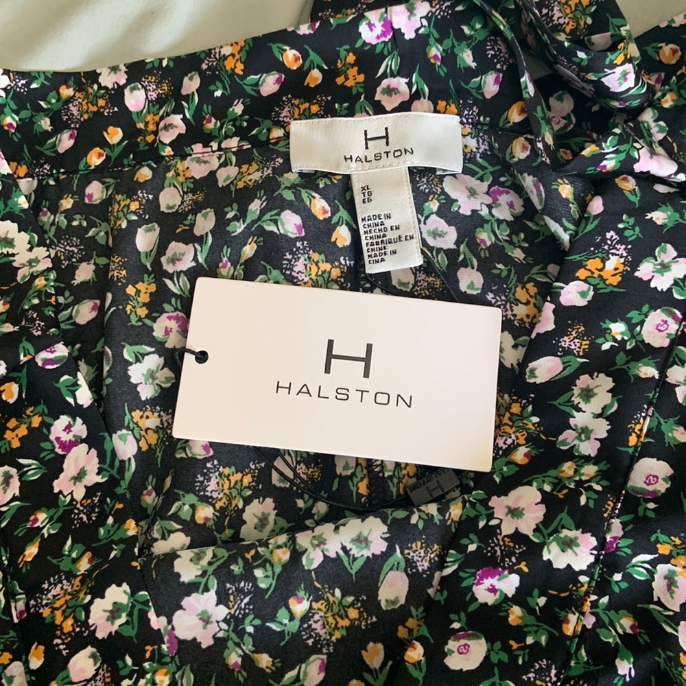 Halston Wrap skirt